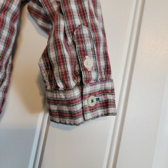 🔥5 FOR $25🔥Baby Gap Button Down Plaid Onesie 18-24M - Picture 9 of 9